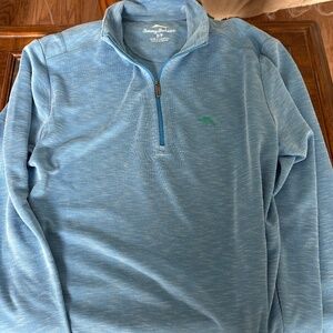 Tommy Bahama zip up shirt